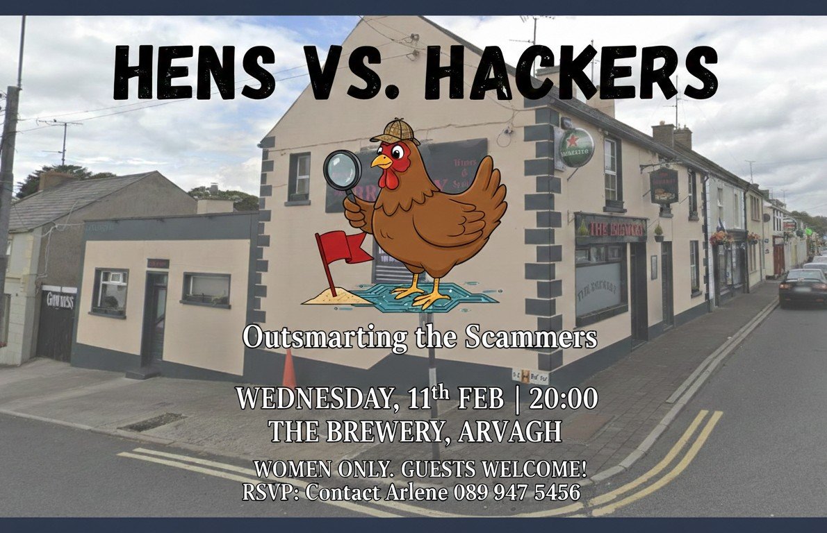 Community cyber security talk in Arvagh