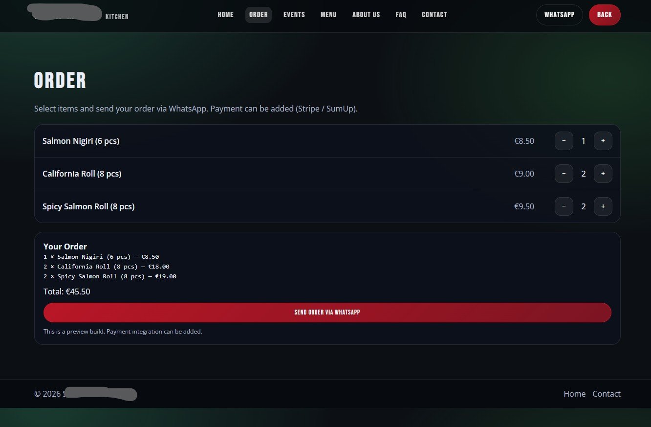 Broken order system fixed: clarity, consistency and conversion restored